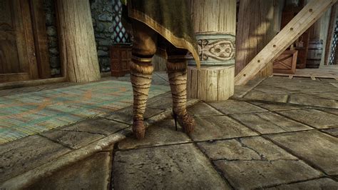 Edhildil High Heel Boots 3BA And Standalone At Skyrim Special Edition