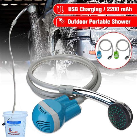 Propane Camp Shower With Pump Best Zodi Portable Heater Instant Hot Camping Water Lp Heated