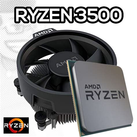 Processador AMD Ryzen 5 3500 3 6GHz 4 1GHz Turbo 6 Core 6 Thread