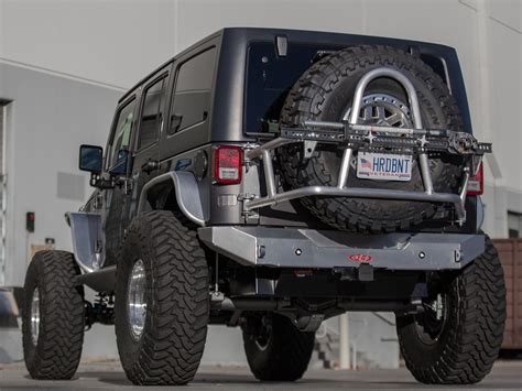 Jeep Wrangler Rear Tire Carrier | Jeep JK Swing Out Tire Mount ...