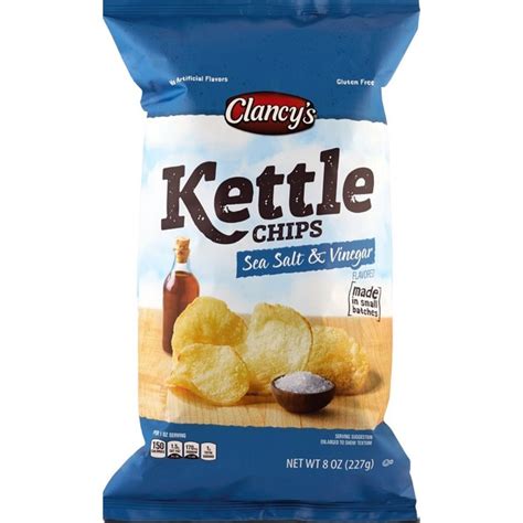 ALDI Clancy's Sea Salt & Vinegar Kettle Chips Same-Day Delivery or Pickup | Aldi