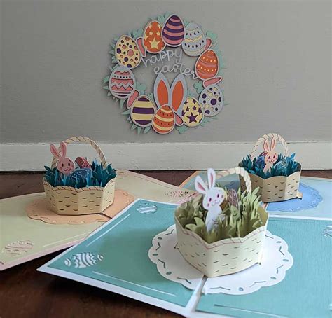 Cricut DIY Easter Pop-up Cards - DIY Party Central