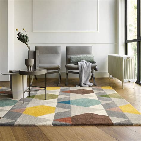 Tapis En Laine Motifs G Om Triques Estella Vases Par Brink