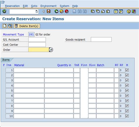 Sap Master Sap Mm Inventory Management All Moment Types