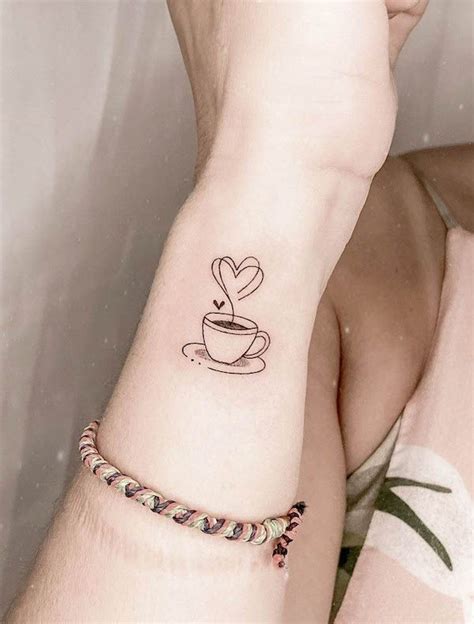 84 Unique Small Tattoos For Women With Meaning Coffee Tattoos