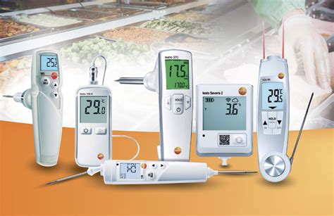 Instrumentos de medición para alimentos de Testo Guíalab