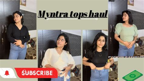 BEST MYNTRA TOPS HAUL 2022 Myntra Haul STARTING FROM 250