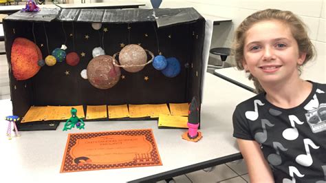 Solar System Diorama Examples