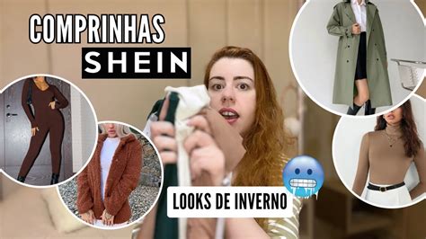 COMPRINHAS SHEIN Looks De Inverno Muito Estilo Trench Coat DAZY