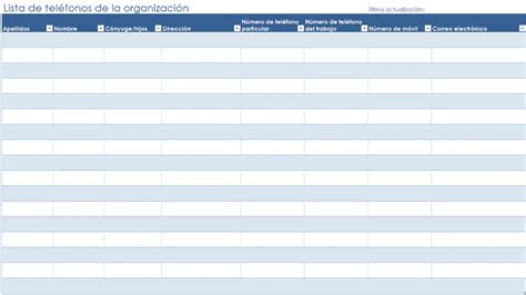 Total 82 Imagen Modelo De Directorio Telefonico En Excel Abzlocal Mx