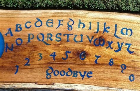 Ouija Board Wood Pagan Wiccan Edgar Allan Poe Crow Raven | Etsy