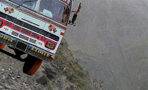 Himachal Close Shave For People As Tree Stops Bus From Rolling Down