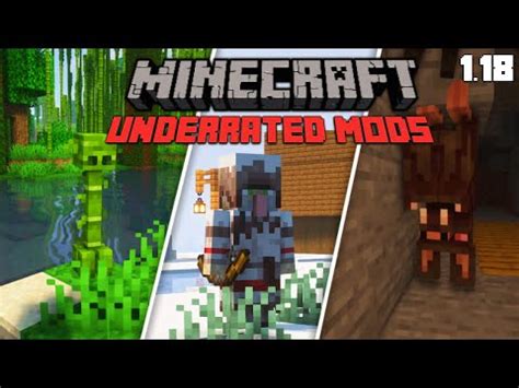 Top Underrated Minecraft Mods For On Forge Fabric Youtube