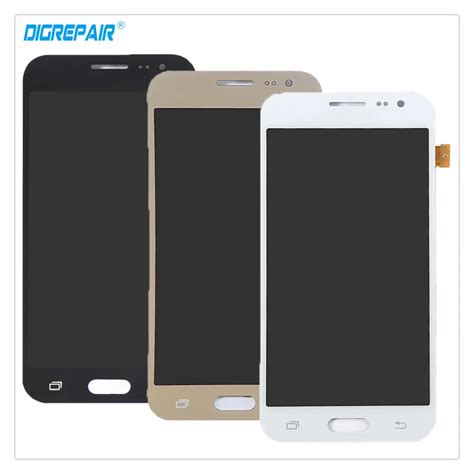 Gray White Gold For Samsung Galaxy J Cellphone Lcd Display