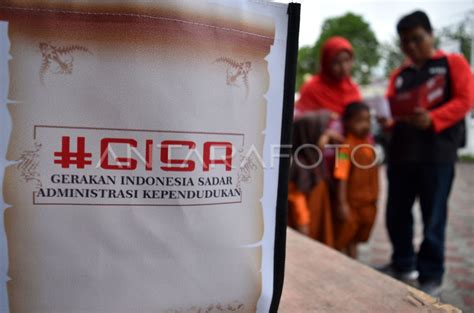 GERAKAN INDONESIA SADAR ADMINISTRASI KEPENDUDUKAN ANTARA Foto