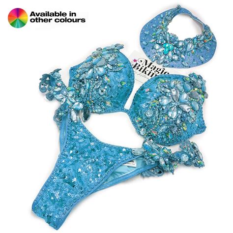 Quick Ship Bikini Royalty Sequin Glam Diva Deluxe Suit Magic Bikinis Custom Competition