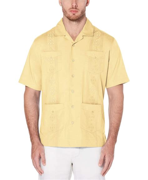 Authentic Embroidered Guayabera Shirt Cubavera