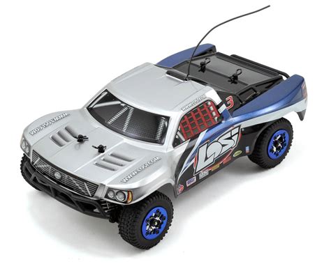 Losi Micro Brushless Sct Rtr W Ghz Radio System Silver