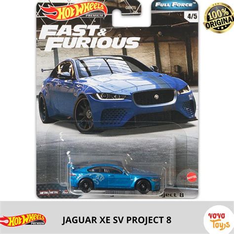 Jual Hot Wheels Fast Furious Jaguar Xe Sv Project V Hotwheels Full