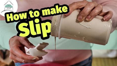 How To Make Clay Slip YouTube