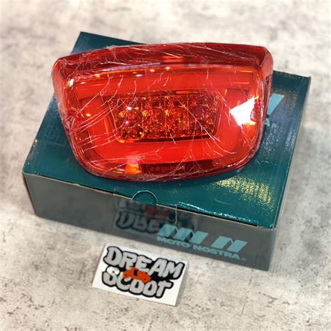 Jual Stoplamp Motonostra Vespa S Vespa Lx Vespa Lxv Red Series Stoplamp