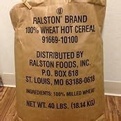 Amazon Ralston Foods Hot Instant 100 Percent Wheat Cereal 40