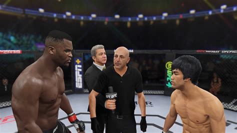 Francis Ngannou Vs Bruce Lee Ea Sports Ufc Epic Fight Youtube