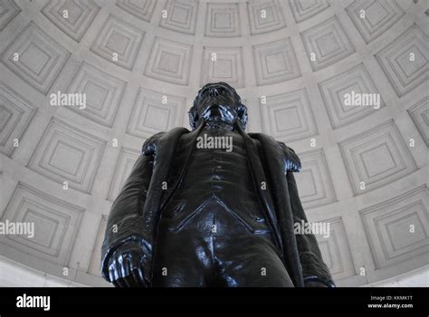 Thomas Jefferson Memorial Statue Stock Photo - Alamy