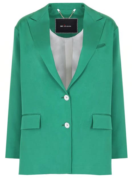 Пиджак шелковый от KITON за 270 690 рублей со скидкой 30% (цвет ...