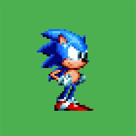 Pixilart Sonic Mania Style V2 By BlueboxDude