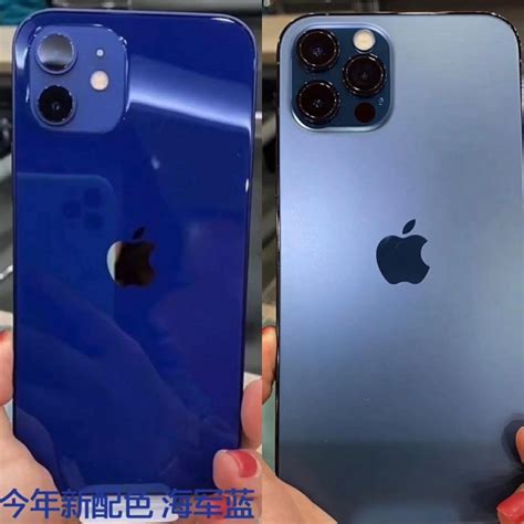 Iphone 12 Blue And 12 Pro Pacific Blue Comparison Rapple