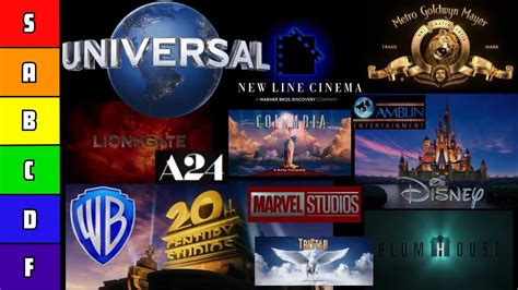 Movie Studio Opening Logos Ranked Best To Worst Tier List Youtube