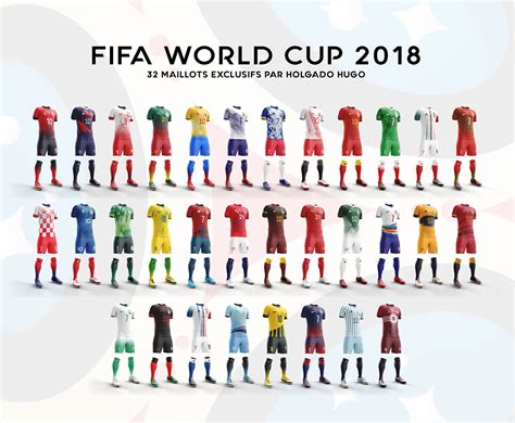 FIFA WORLD CUP 2018 / JERSEYS DESIGN :: Behance