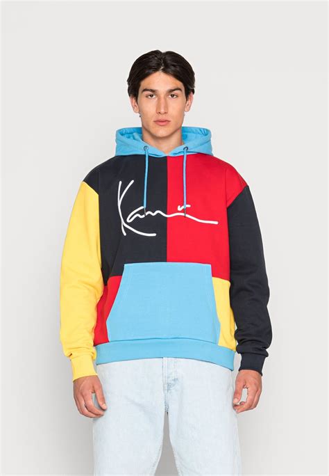 Karl Kani Signature Block Hoodie Unisex Sweatshirt Multicolormulti