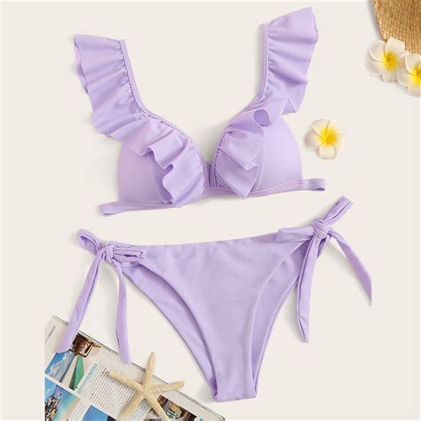 Beautiful Bandage Piece Bikini Sets With Push Up Pads On Luulla