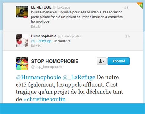 Menaces Et Injures Homophobes Les Jeunes Du Refuge Victimes L