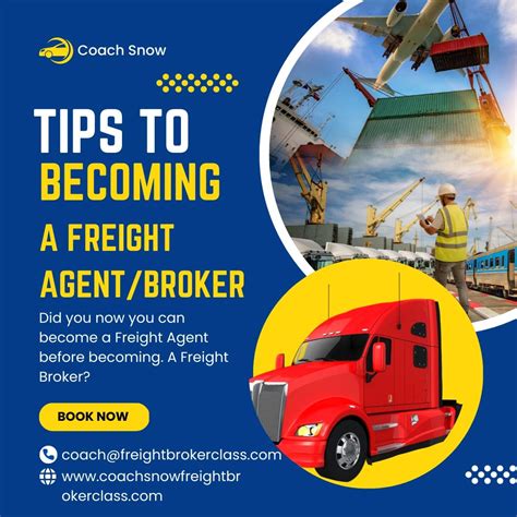 how to become a broker agent freight