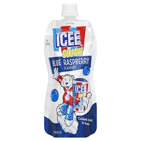 Icee Slush, Blue Raspberry Flavored (8 oz) - Instacart