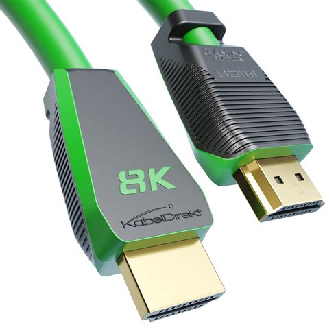 Kabeldirekt K Hdmi Kabel Zertifizierte Gamer Edition M K