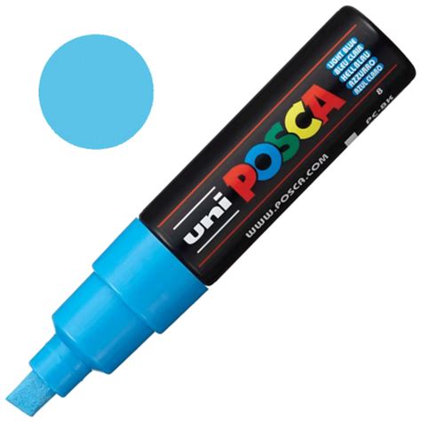 Marker Posca Pc 8k 08 Light Blue Storm Sklep Plastyczny