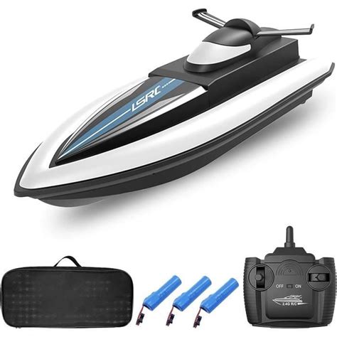 Lsrc Rc Bateau T L Commande Bateau Bateau De Course Ghz Jouet