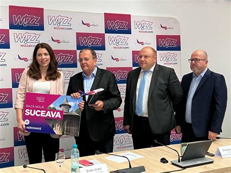 Wizz Air anunță cinci noi destinații de pe Aeroportul din Suceava