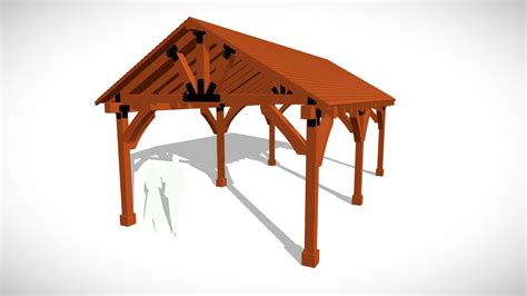 The Thick Timber Toledo Wood Pavilions 3d Model By Fr Conceptual