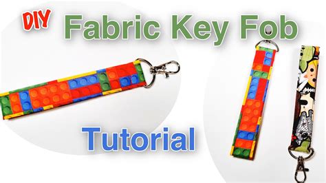 DIY Fabric Key Fob Tutorial YouTube