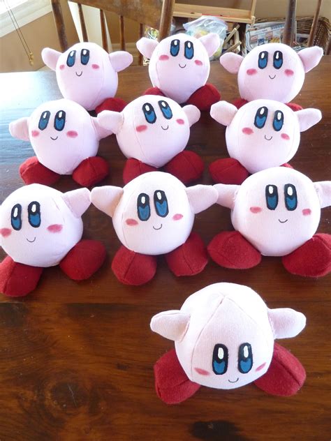 Homemade Kirby Plushies As Favors Crafts For Kids Diy Crafts Crafts