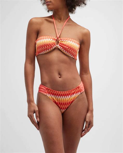 Buy Trina Turk Sunray Bandeau Bikini Top Multi At Off Editorialist