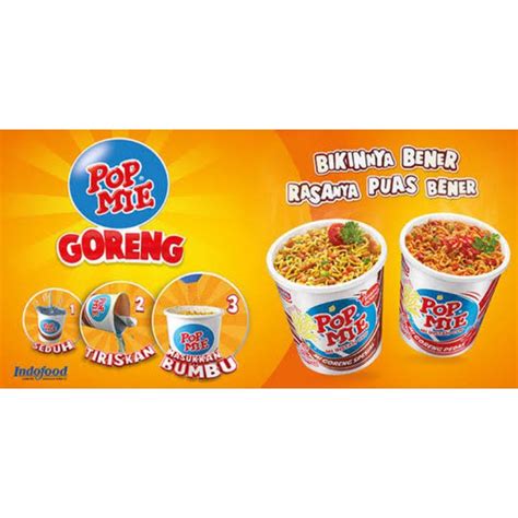 Jual Pop Mie Goreng Mie Instan Cup 80gr Shopee Indonesia