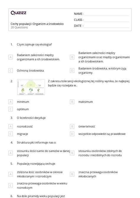 Ponad Liczenie W Zakresie Arkuszy Roboczych Dla Klasa W