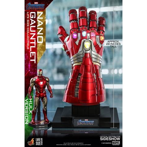 Marvel Avengers Endgame Hulk Nano Gauntlet Life Size Replica Nl