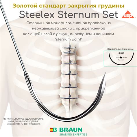 Купить Стилекс Стеринум Сет / Steelex Sternum Set для закрытия грудины
